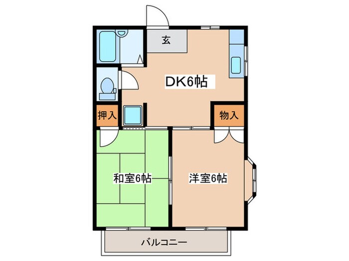 間取り図 コ－ト中野