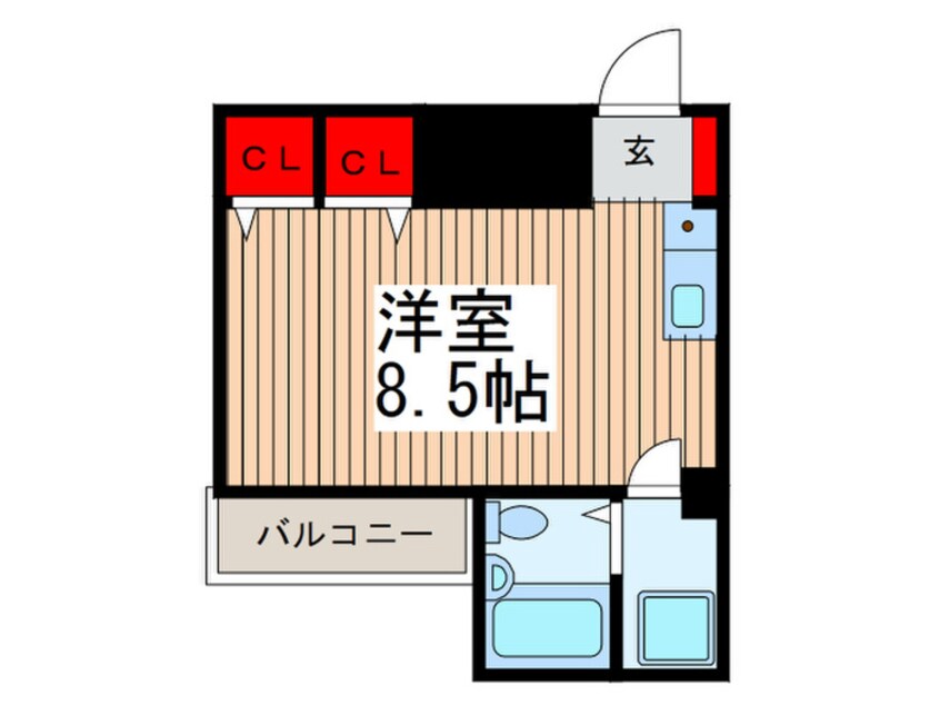 間取図 フジハイツ