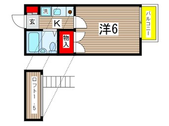 間取図 アストレア・ハイツイナモチ