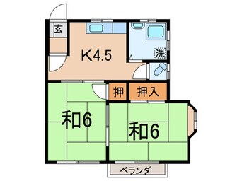 間取図 ハイム茂木