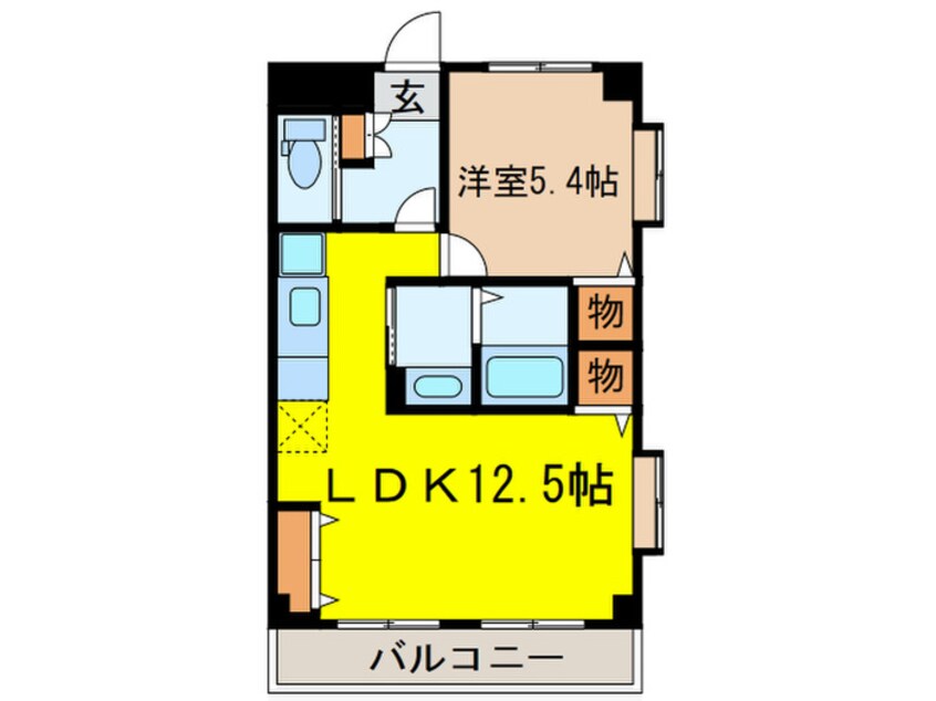 間取図 ベルデュール宮前平