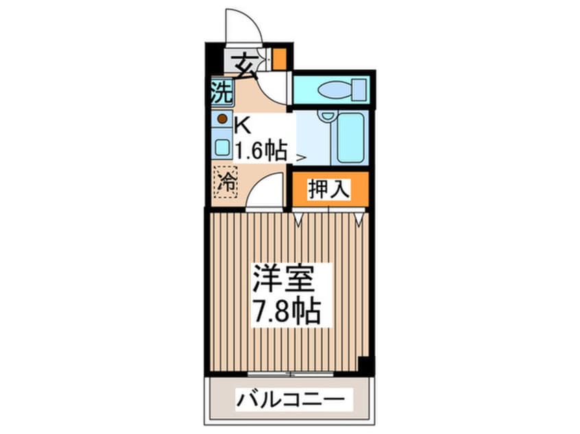 間取図 ベルデュール宮前平