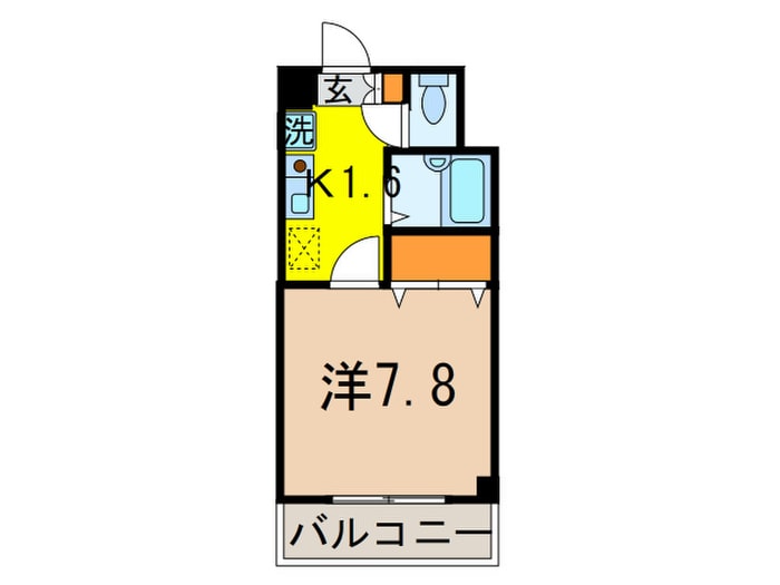 間取り図 ベルデュール宮前平