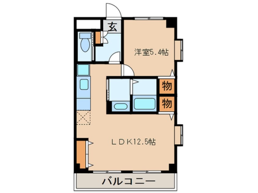 間取図 ベルデュール宮前平
