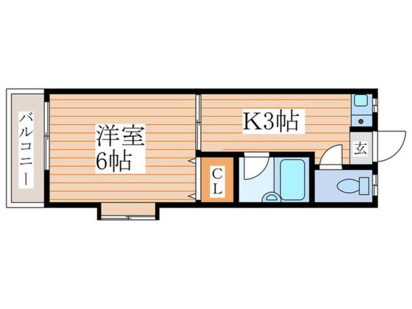 間取図 アーバンハイムＭＫ