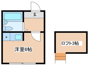間取図 フレクション桜上水