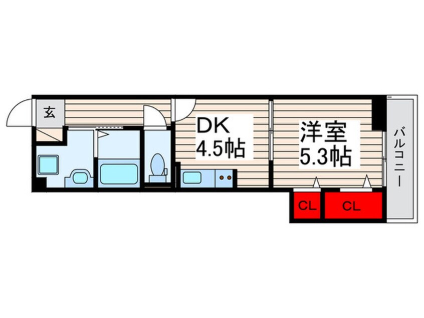 間取図 レクシア西新井