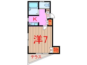 間取図 橋爪ハイツ第３