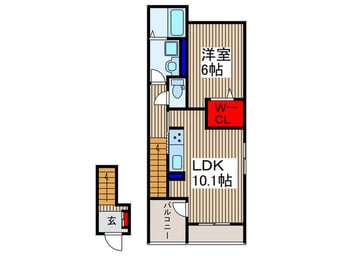 間取図 仮)ラ・ファータ