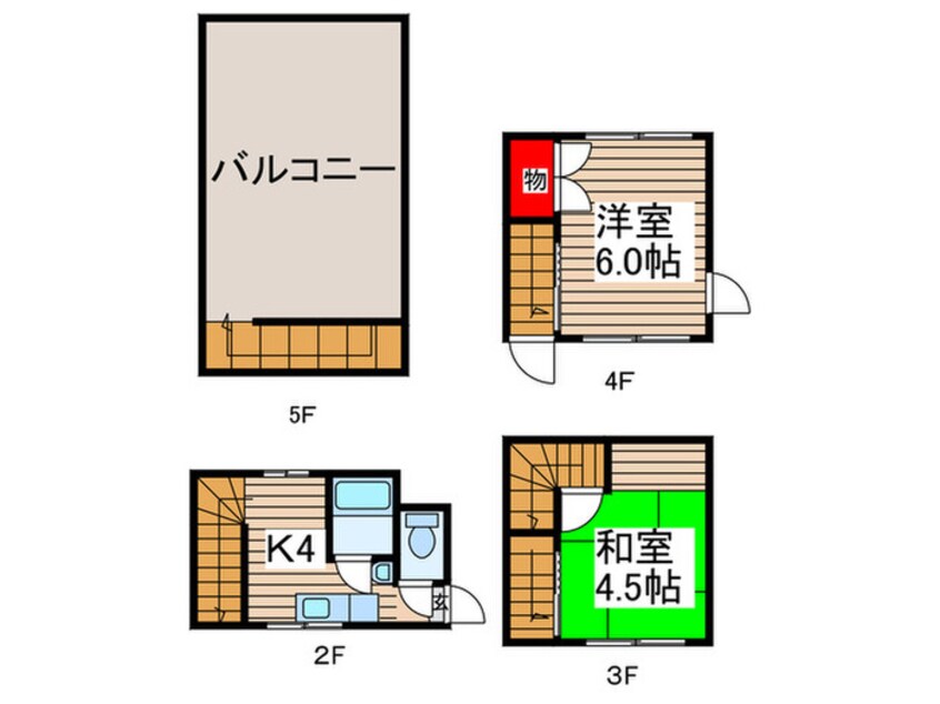 間取図 青木ビル