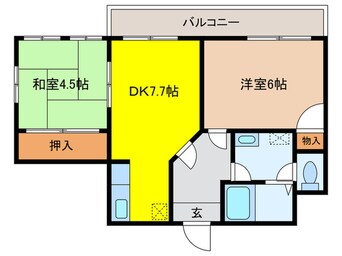 間取図 HIRATAビル