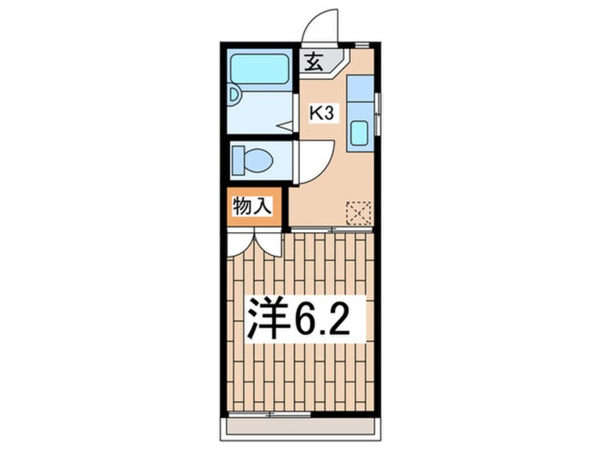 間取図 大富ヴィラ