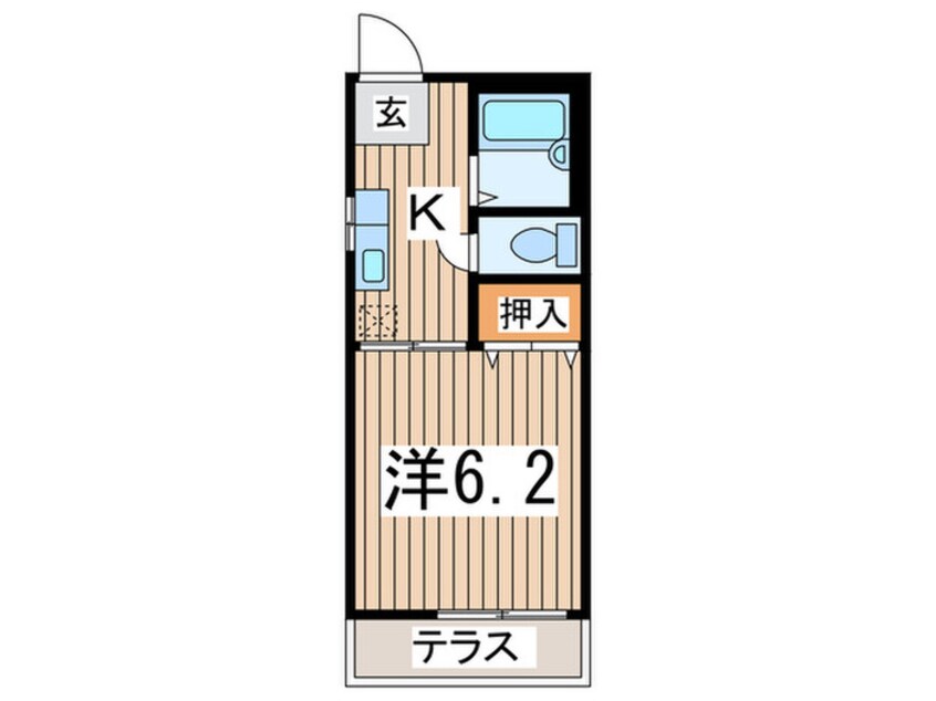 間取図 大富ヴィラ