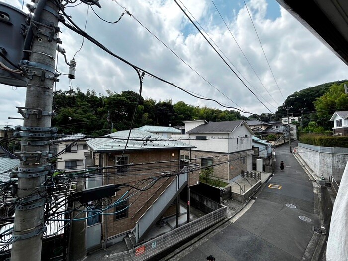 室内からの展望 大富ヴィラ