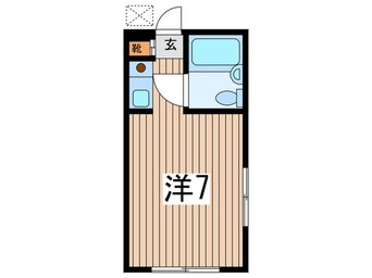 間取図 コーポワカミヤ