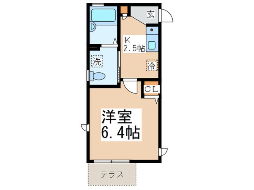 間取図 ヒルトップ