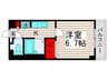 櫻コ－ト 1Kの間取り