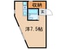PAO上石神井 1Rの間取り