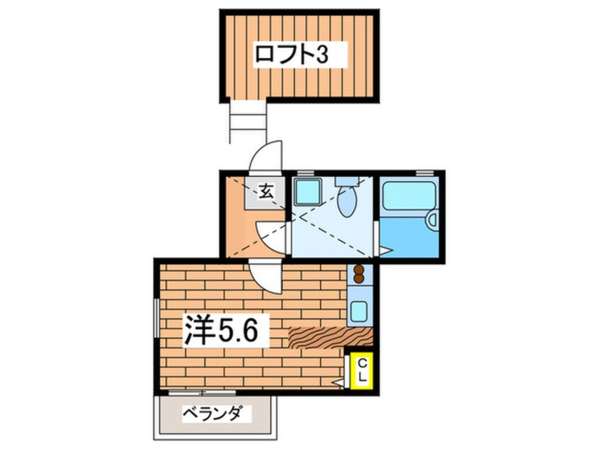 間取図 ダイユ－１１番館