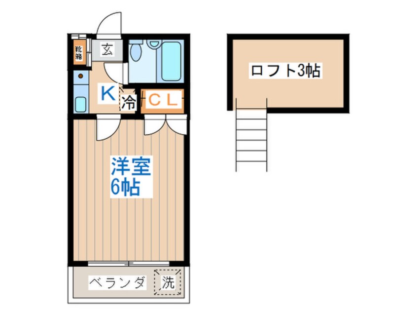 間取図 モントリーエイト