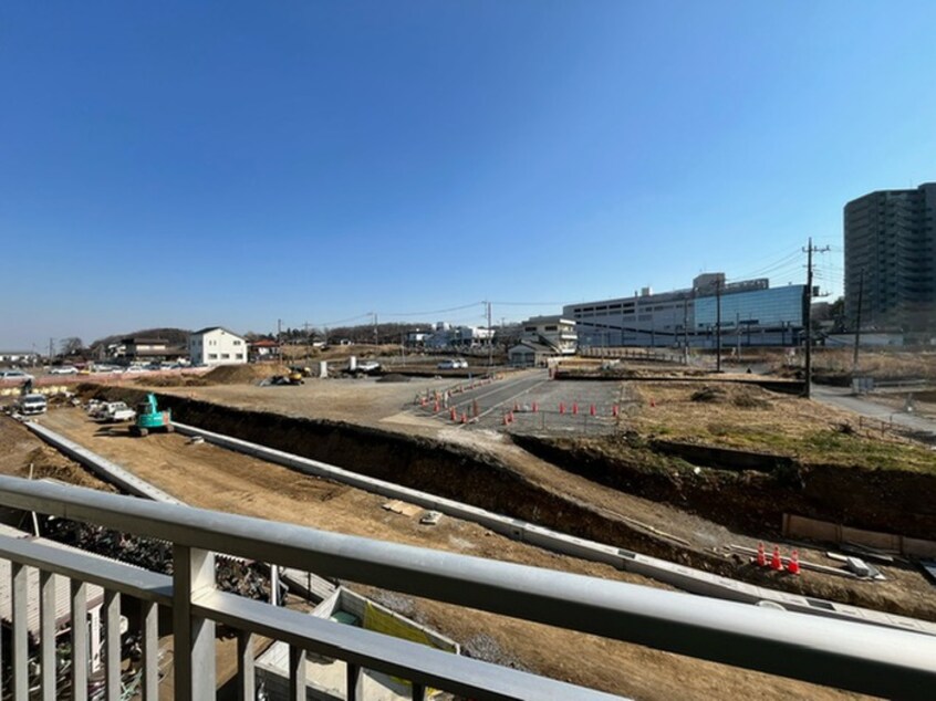 室内からの展望 入間駅前第二ビル