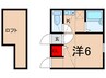 ノーザンロード保谷 1Kの間取り