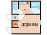 ノーザンロード保谷 1Kの間取り