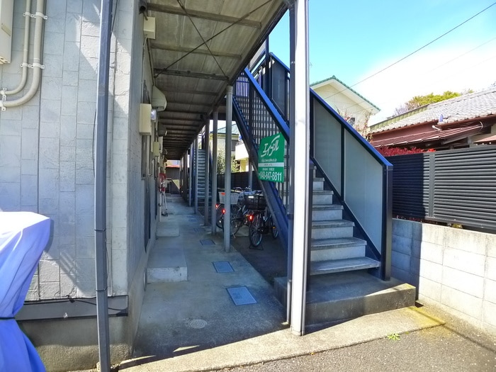 エントランス部分 こむはうす