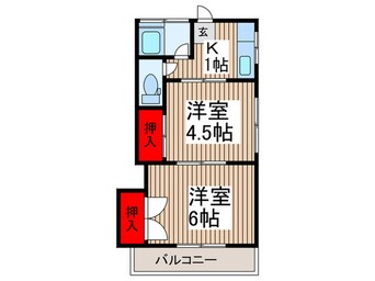 間取図 滝澤荘