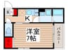 仮)MAISON　SAⅩⅧ 1Kの間取り