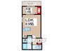 ＫＬＥＩＳ蕨 1LDKの間取り