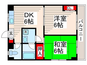 間取図 第五サンキビル