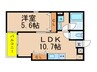 ８８．FUTAKOTAMAGAWA 1LDKの間取り