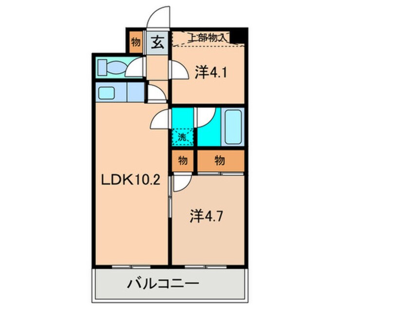 間取図 グランドプラザ