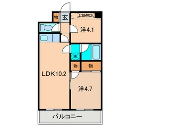 間取図 グランドプラザ