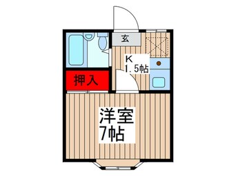 間取図 あづまハイム