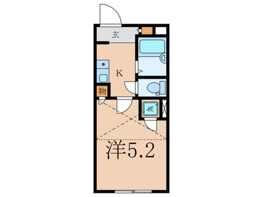 間取図 IXO富士町Ⅰ