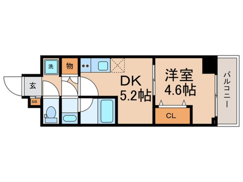 間取図 コンフォリア志村坂上