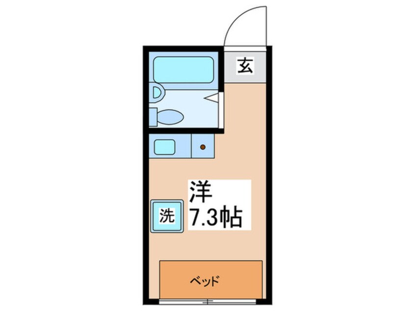 間取図 ドリームマンション(105)