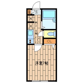 間取図 シェソワボヌール