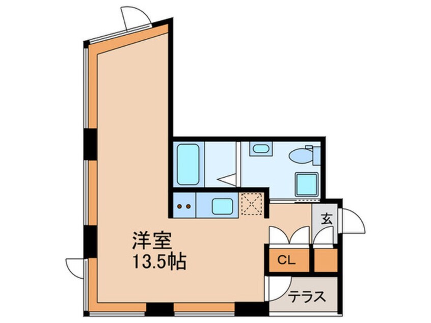 間取図 コージーコート四谷坂町