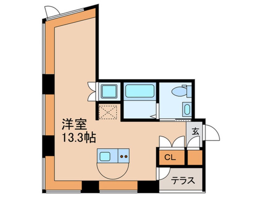 間取図 コージーコート四谷坂町