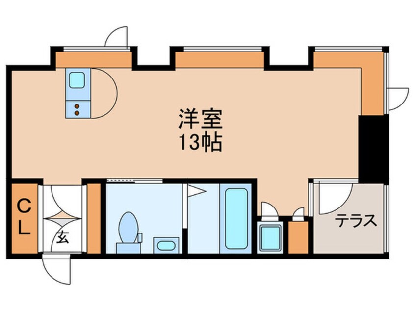 間取図 コージーコート四谷坂町