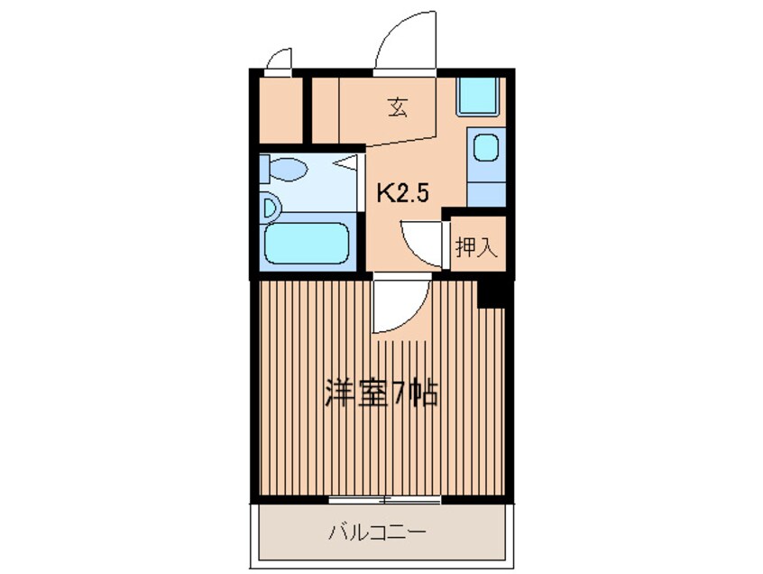 間取図 サンパルセ