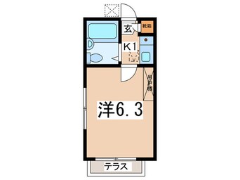 間取図 ウィステリア白楽