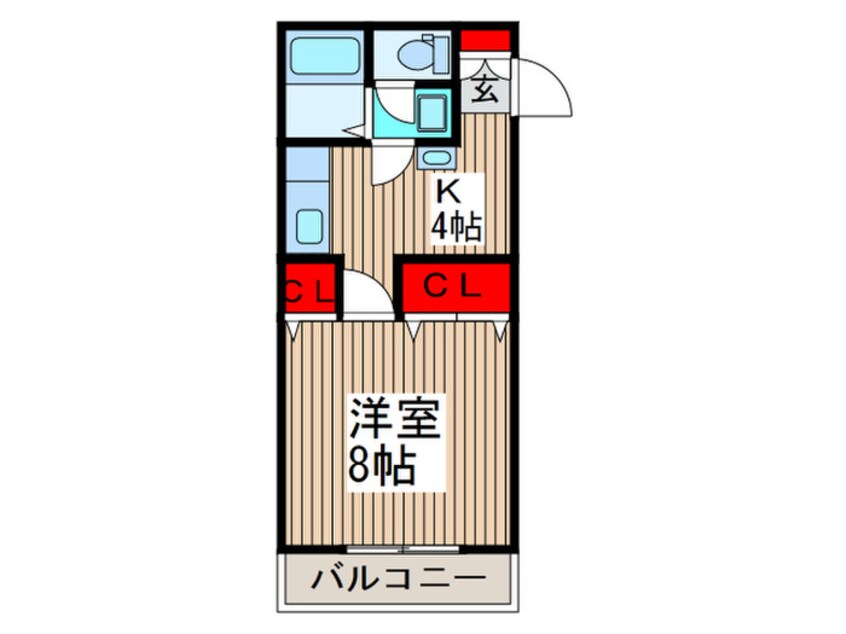 間取図 メゾントレゾア