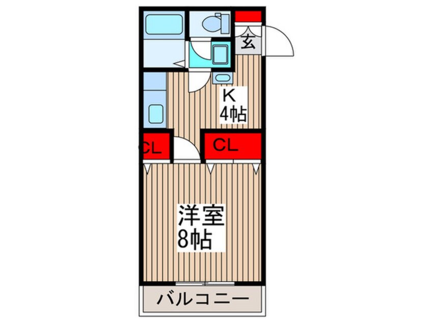 間取図 メゾントレゾア