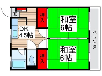 間取図 山内ハイツ