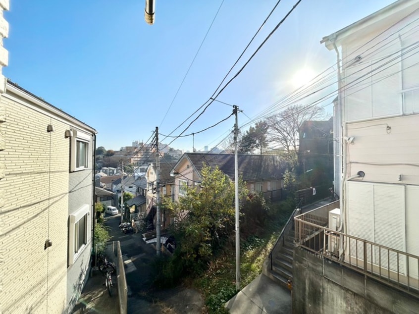 室内からの展望 ベイルーム東白楽