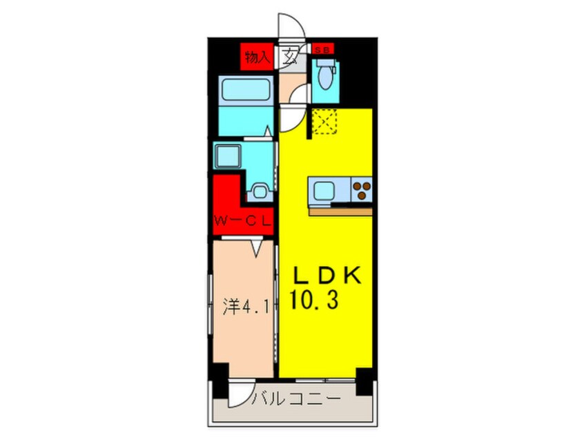 間取図 Ｒｏｂｕｓｔ　Ｃｏｕｒｔ